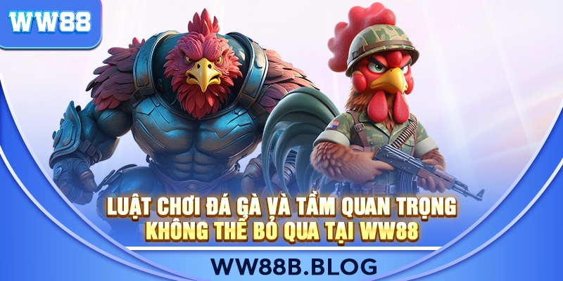 Luật Chơi Đá Gà Và Tầm Quan Trọng Không Thể Bỏ Qua Tại WW88